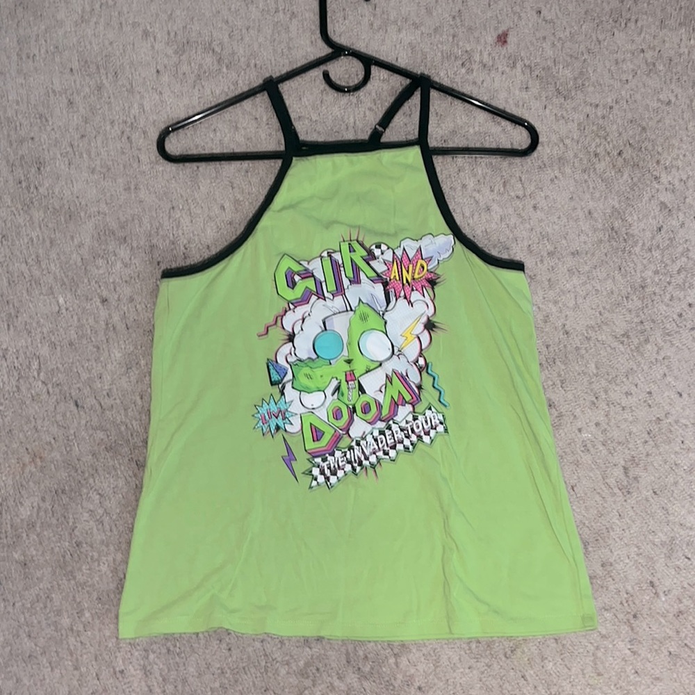 Invader Zim Gir Scene Tank Top